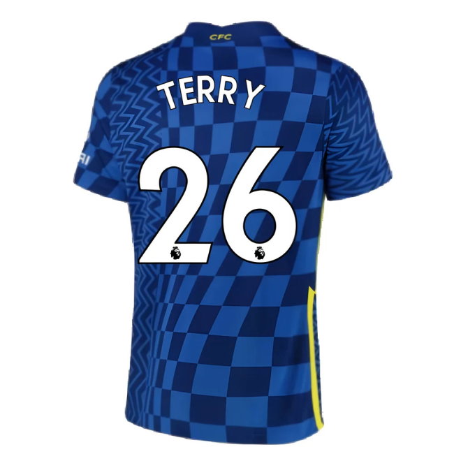 2021-2022 Chelsea Home Shirt (TERRY 26)-SoccerKits Hub | Buy Soccer Jerseys Online