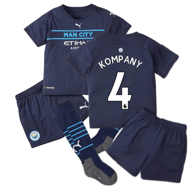 2021-2022 Man City 3rd Mini Kit (KOMPANY 4)-SoccerKits Hub | Buy Soccer Jerseys Online