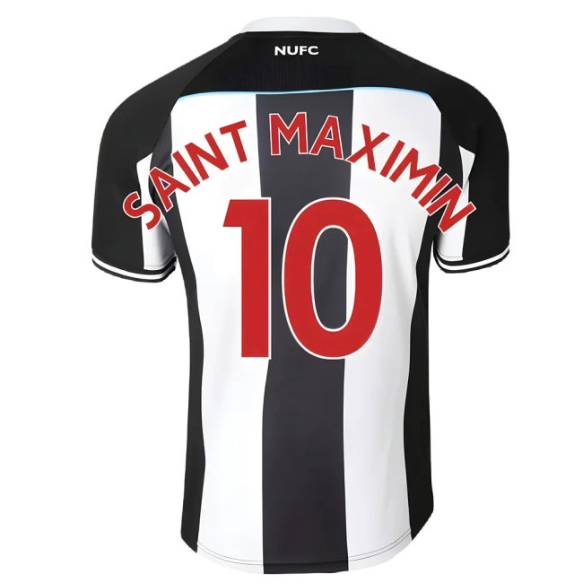 2021-2022 Newcastle United Home Shirt (SAINT MAXIMIN 10)-SoccerKits Hub | Buy Soccer Jerseys Online