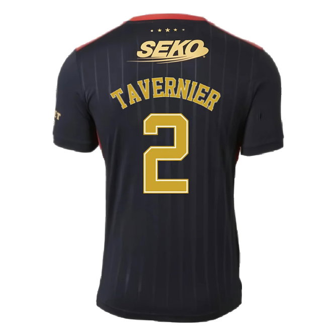 2021-2022 Rangers Away Shirt (TAVERNIER 2)-SoccerKits Hub | Buy Soccer Jerseys Online