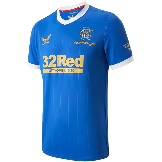 2021-2022 Rangers Home Shirt (TAVERNIER 2)-SoccerKits Hub | Buy Soccer Jerseys Online