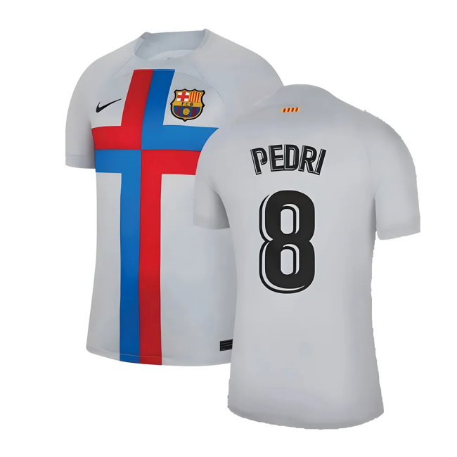 2022-2023 Barcelona Third Shirt (PEDRI 8)-SoccerKits Hub | Buy Soccer Jerseys Online