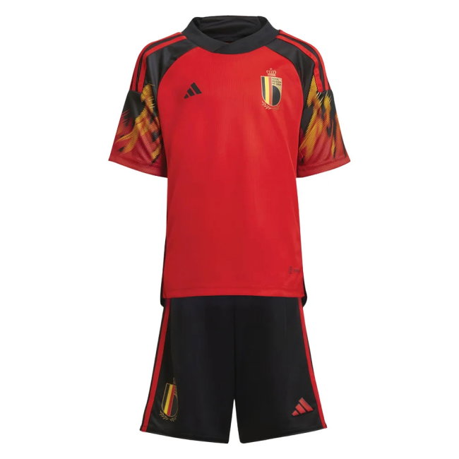2022-2023 Belgium Home Mini Kit (TROSSARD 17)-SoccerKits Hub | Buy Soccer Jerseys Online