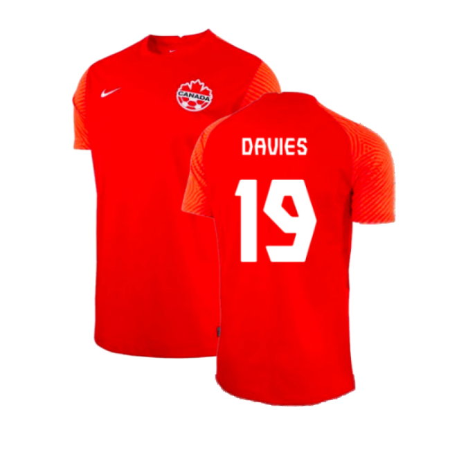 2022-2023 Canada Home Shirt (Davies 19)-SoccerKits Hub | Buy Soccer Jerseys Online