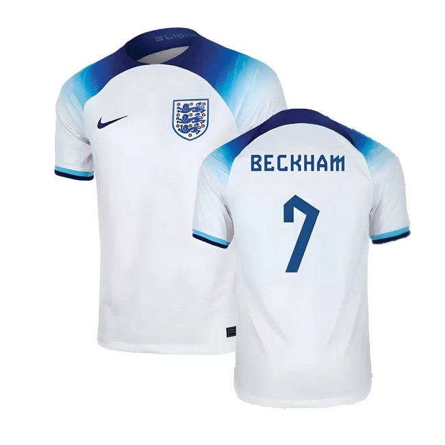 2022-2023 England Home Shirt (Beckham 7)-SoccerKits Hub | Buy Soccer Jerseys Online