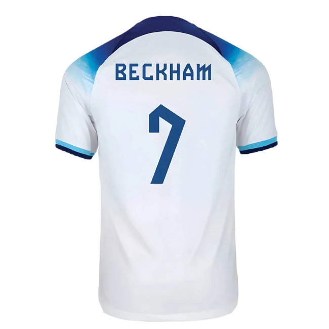 2022-2023 England Home Shirt (Beckham 7)-SoccerKits Hub | Buy Soccer Jerseys Online