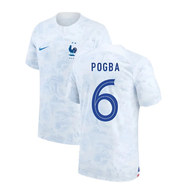 2022-2023 France Away Shirt (POGBA 6)-SoccerKits Hub | Buy Soccer Jerseys Online