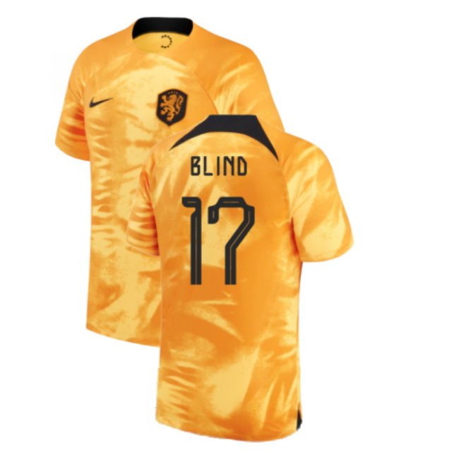 2022-2023 Holland Home Shirt (BLIND 17)-SoccerKits Hub | Buy Soccer Jerseys Online
