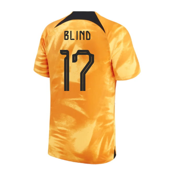 2022-2023 Holland Home Shirt (BLIND 17)-SoccerKits Hub | Buy Soccer Jerseys Online