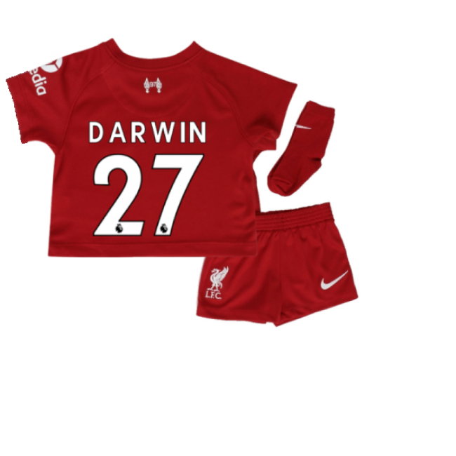 2022-2023 Liverpool Home Baby Kit (DARWIN 27)-SoccerKits Hub | Buy Soccer Jerseys Online