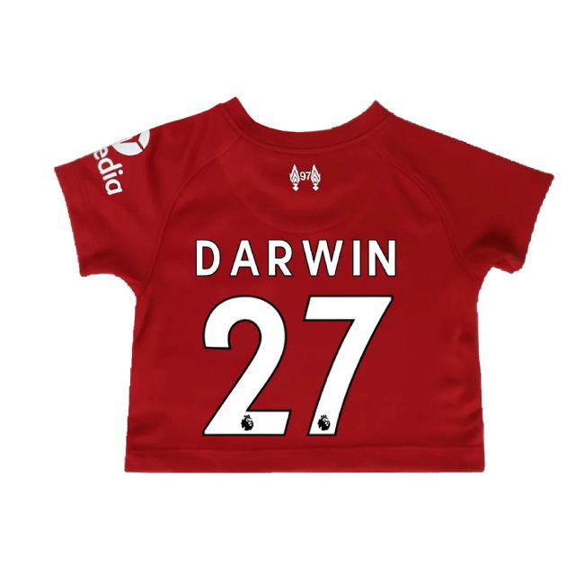 2022-2023 Liverpool Home Baby Kit (DARWIN 27)-SoccerKits Hub | Buy Soccer Jerseys Online