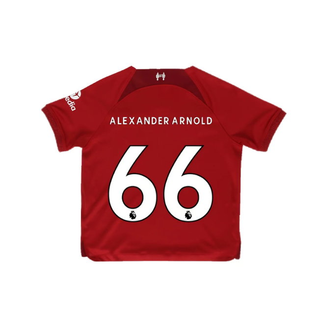 2022-2023 Liverpool Home Little Boys Mini Kit (ALEXANDER ARNOLD 66)-SoccerKits Hub | Buy Soccer Jerseys Online