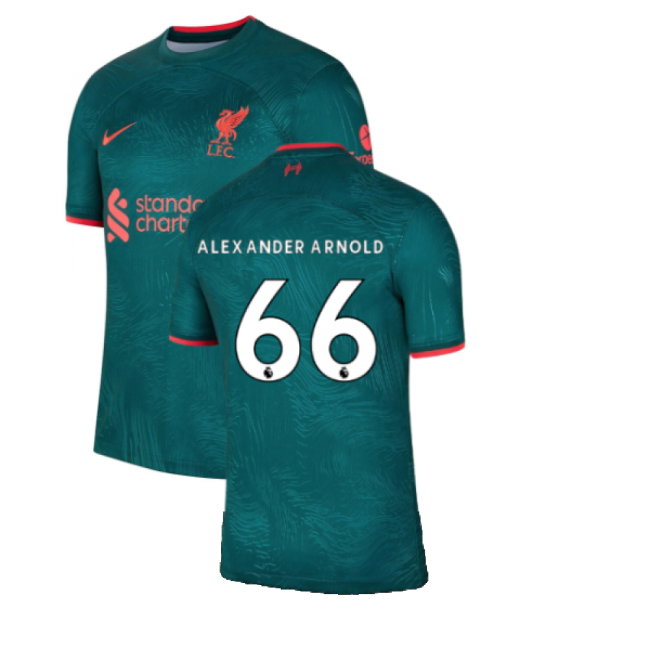 2022-2023 Liverpool Third Shirt (ALEXANDER ARNOLD 66)-SoccerKits Hub | Buy Soccer Jerseys Online
