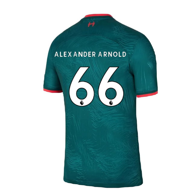 2022-2023 Liverpool Third Shirt (ALEXANDER ARNOLD 66)-SoccerKits Hub | Buy Soccer Jerseys Online
