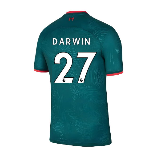 2022-2023 Liverpool Third Shirt (DARWIN 27)-SoccerKits Hub | Buy Soccer Jerseys Online