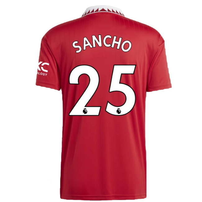 2022-2023 Man Utd Home Shirt (SANCHO 25)-SoccerKits Hub | Buy Soccer Jerseys Online