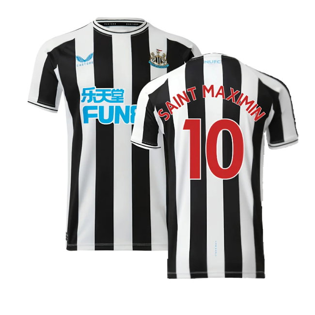 2022-2023 Newcastle Home Shirt (SAINT MAXIMIN 10)-SoccerKits Hub | Buy Soccer Jerseys Online