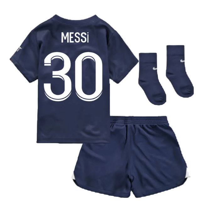 2022-2023 PSG Infants Home Kit (MESSI 30)-SoccerKits Hub | Buy Soccer Jerseys Online