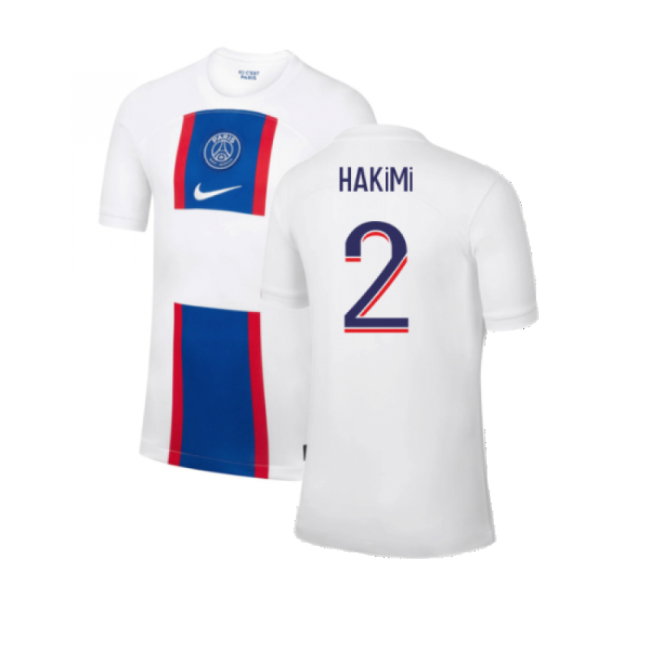 2022-2023 PSG Third Shirt (Kids) (HAKIMI 2)-SoccerKits Hub | Buy Soccer Jerseys Online