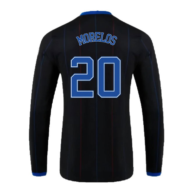 2022-2023 Rangers Fourth Long Sleeve Shirt (MORELOS 20)-SoccerKits Hub | Buy Soccer Jerseys Online