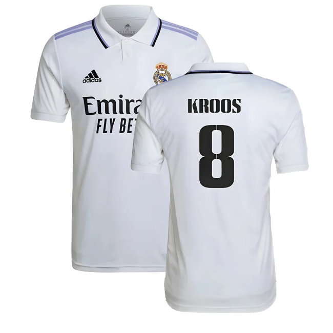 2022-2023 Real Madrid Home Shirt (KROOS 8)-SoccerKits Hub | Buy Soccer Jerseys Online