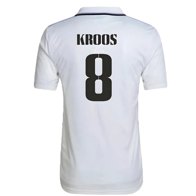 2022-2023 Real Madrid Home Shirt (KROOS 8)-SoccerKits Hub | Buy Soccer Jerseys Online