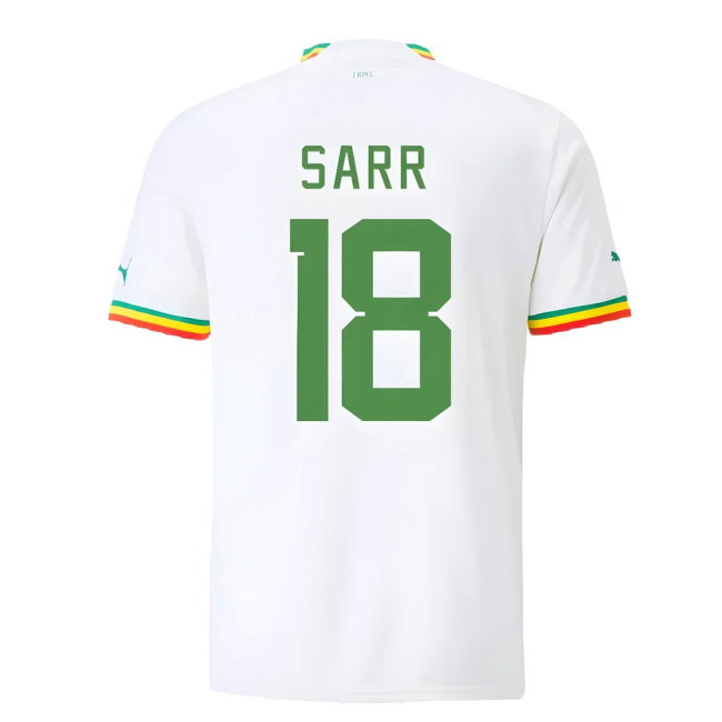 2022-2023 Senegal Home Shirt (SARR 18)-SoccerKits Hub | Buy Soccer Jerseys Online