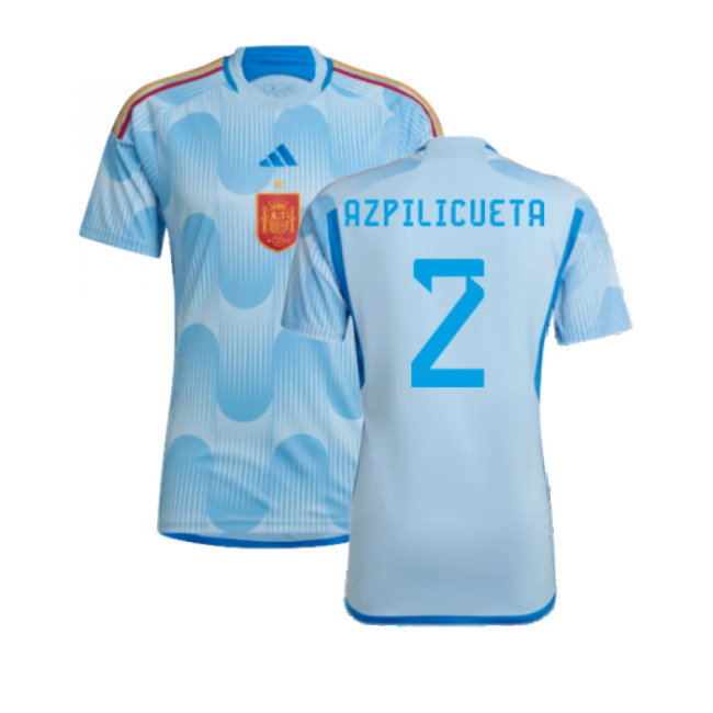 2022-2023 Spain Away Shirt (Azpilicueta 2)-SoccerKits Hub | Buy Soccer Jerseys Online