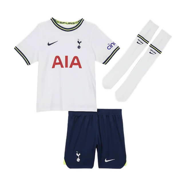 2022-2023 Tottenham Little Boys Home Mini Kit (DOHERTY 2)-SoccerKits Hub | Buy Soccer Jerseys Online