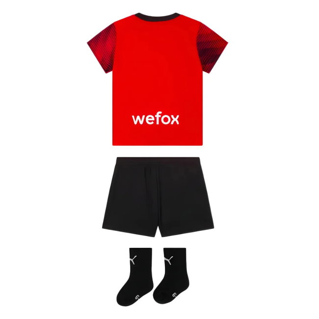 2023-2024 AC Milan Home Baby Kit (Theo 19)-SoccerKits Hub | Buy Soccer Jerseys Online