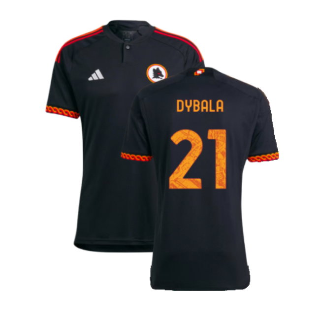 2023-2024 AS Roma Third Shirt (DYBALA 21)-SoccerKits Hub | Buy Soccer Jerseys Online