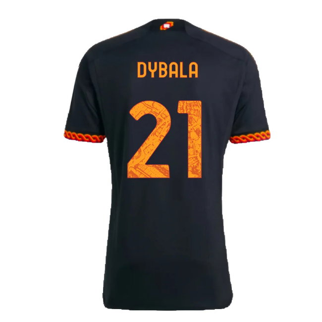 2023-2024 AS Roma Third Shirt (DYBALA 21)-SoccerKits Hub | Buy Soccer Jerseys Online