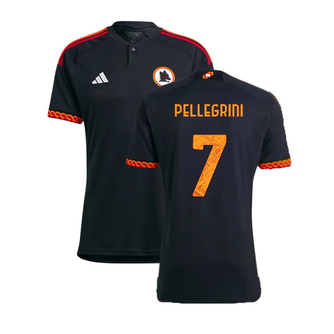 2023-2024 AS Roma Third Shirt (PELLEGRINI 7)-SoccerKits Hub | Buy Soccer Jerseys Online