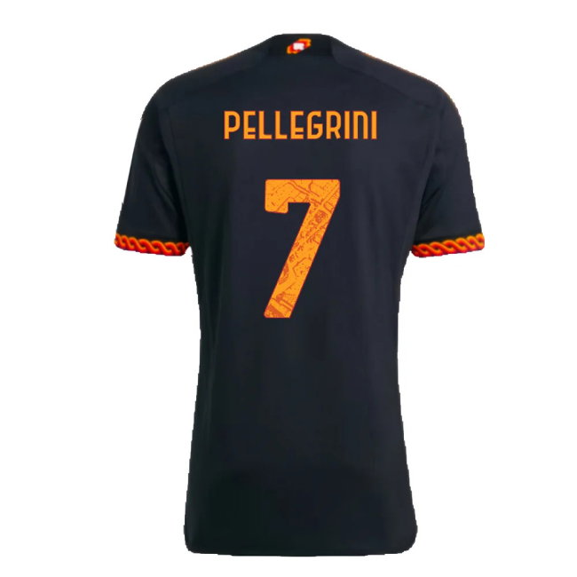 2023-2024 AS Roma Third Shirt (PELLEGRINI 7)-SoccerKits Hub | Buy Soccer Jerseys Online
