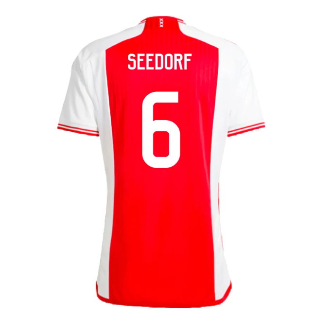 2023-2024 Ajax Home Shirt (SEEDORF 6)-SoccerKits Hub | Buy Soccer Jerseys Online