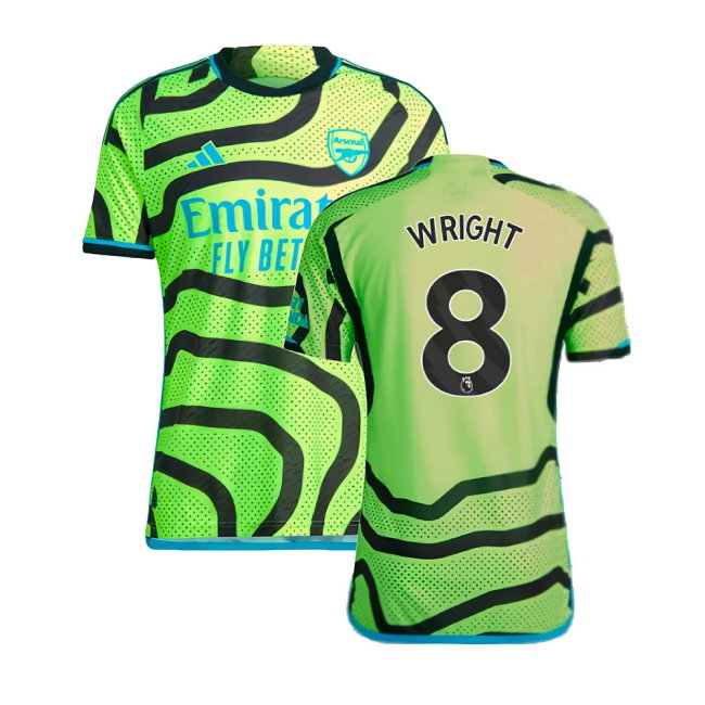 2023-2024 Arsenal Authentic Away Shirt (Wright 8)-SoccerKits Hub | Buy Soccer Jerseys Online