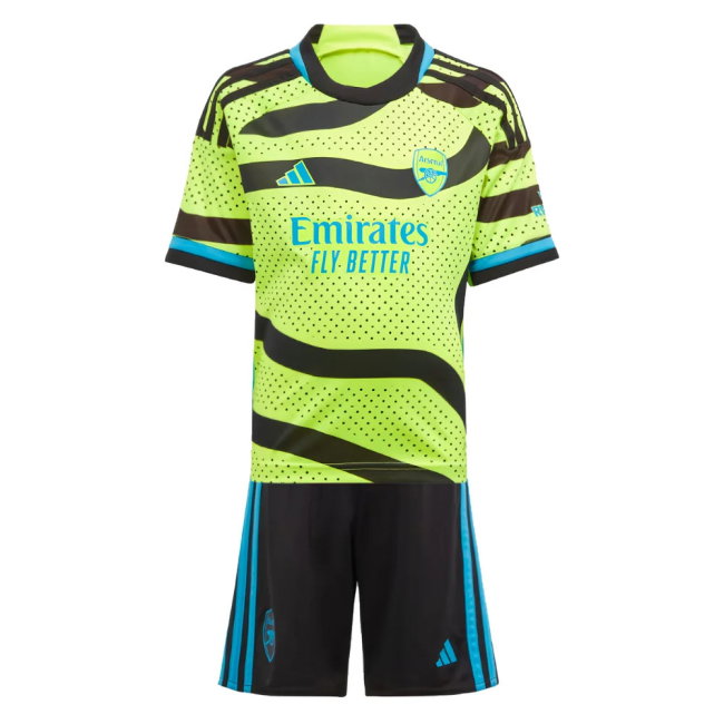 2023-2024 Arsenal Away Mini Kit (Rice 41)-SoccerKits Hub | Buy Soccer Jerseys Online