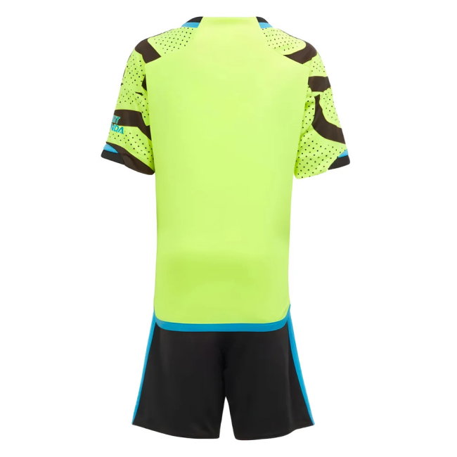 2023-2024 Arsenal Away Mini Kit (Rice 41)-SoccerKits Hub | Buy Soccer Jerseys Online