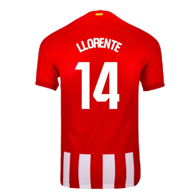 2023-2024 Atletico Madrid Home Shirt (Llorente 14)-SoccerKits Hub | Buy Soccer Jerseys Online