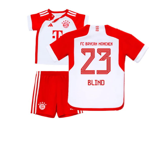 2023-2024 Bayern Munich Home Baby Kit (Blind 23)-SoccerKits Hub | Buy Soccer Jerseys Online
