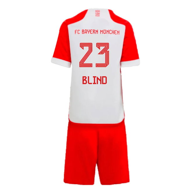 2023-2024 Bayern Munich Home Mini Kit (Blind 23)-SoccerKits Hub | Buy Soccer Jerseys Online