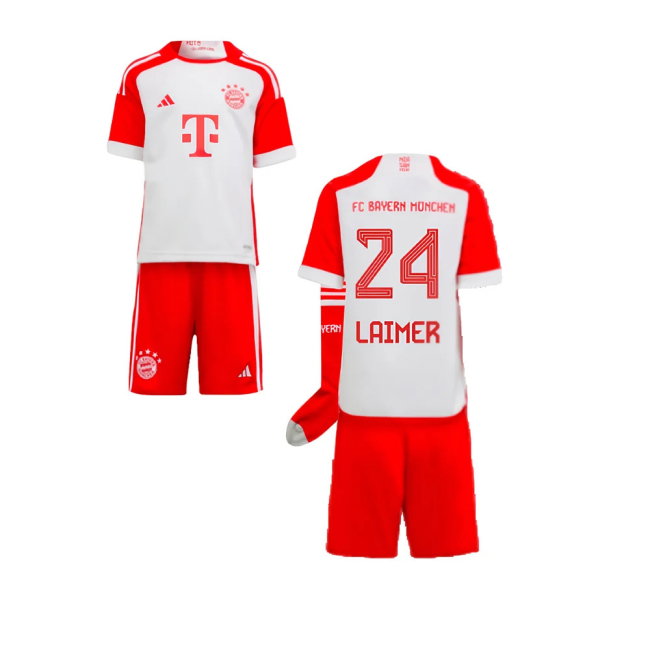 2023-2024 Bayern Munich Home Mini Kit (Laimer 24)-SoccerKits Hub | Buy Soccer Jerseys Online