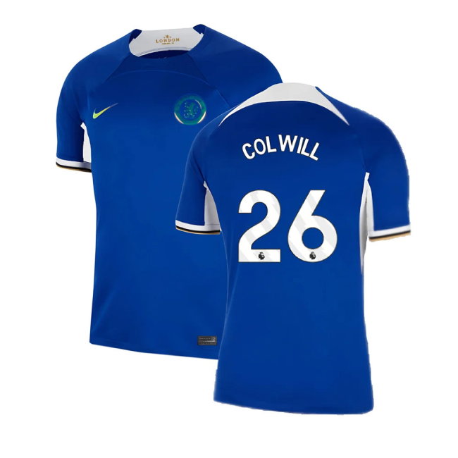 2023-2024 Chelsea Home Shirt (Colwill 26)-SoccerKits Hub | Buy Soccer Jerseys Online