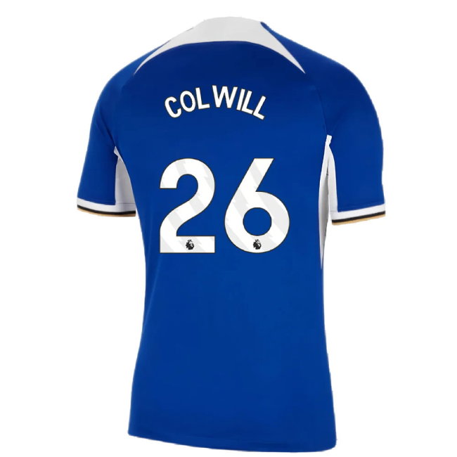 2023-2024 Chelsea Home Shirt (Colwill 26)-SoccerKits Hub | Buy Soccer Jerseys Online