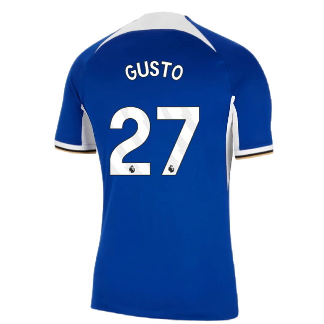 2023-2024 Chelsea Home Shirt (Gusto 27)-SoccerKits Hub | Buy Soccer Jerseys Online