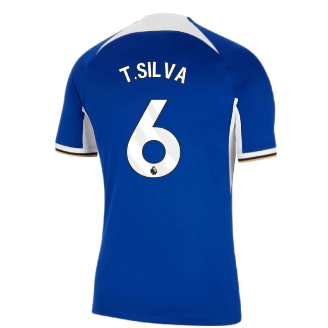 2023-2024 Chelsea Home Shirt (T.SILVA 6)-SoccerKits Hub | Buy Soccer Jerseys Online
