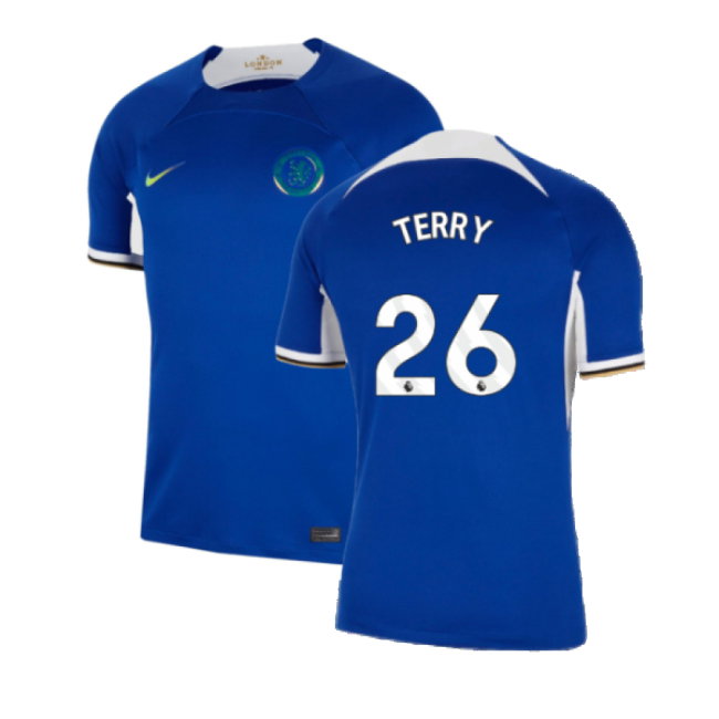 2023-2024 Chelsea Home Shirt (TERRY 26)-SoccerKits Hub | Buy Soccer Jerseys Online