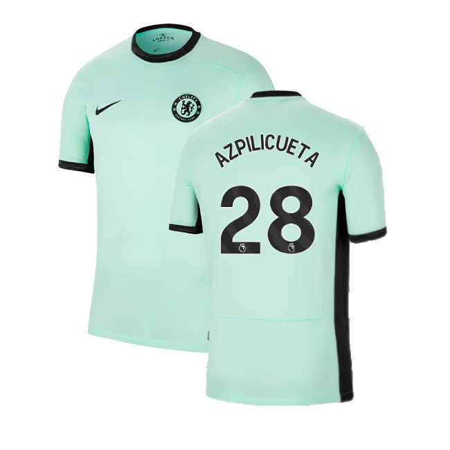 2023-2024 Chelsea Third Shirt (AZPILICUETA 28)-SoccerKits Hub | Buy Soccer Jerseys Online
