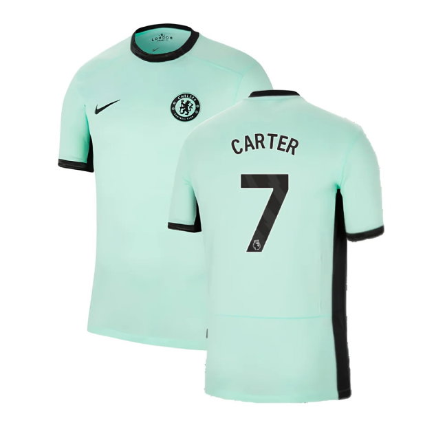 2023-2024 Chelsea Third Shirt (Carter 7)-SoccerKits Hub | Buy Soccer Jerseys Online