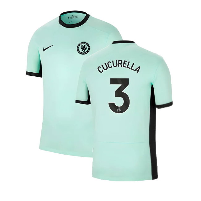2023-2024 Chelsea Third Shirt (Cucurella 3)-SoccerKits Hub | Buy Soccer Jerseys Online